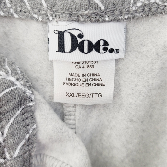 COPY - DOE. Men's Web Sweatpants, Gray Size XXL - Picture 4 of 5